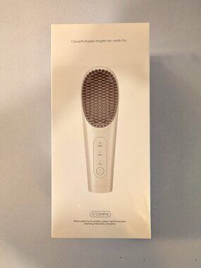 Cordless Hair Straightener Brush, Rechargeable and Compact, Auto Shut Off, NEW